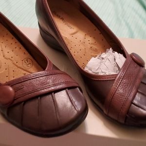 Comfortable brown Hush Puppies shoes